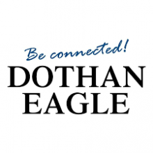 Thumbnail screenshot of Dothan Eagle logo from Dothan Eagle website article