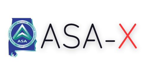 ASA logo with ASA-X logo