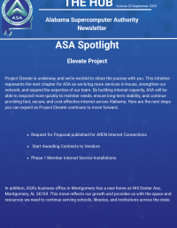 Thumbnail of Cover Page of The Hub ASA Newsletter Volume 20
