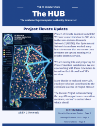 Thumbnail of Cover Page of The Hub ASA Newsletter Volume 24